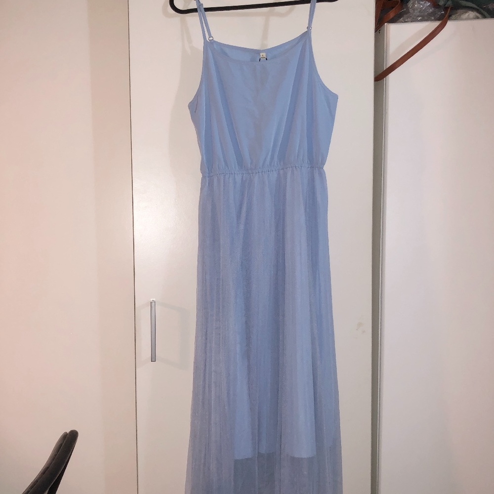 Tulle dress w adjustable straps